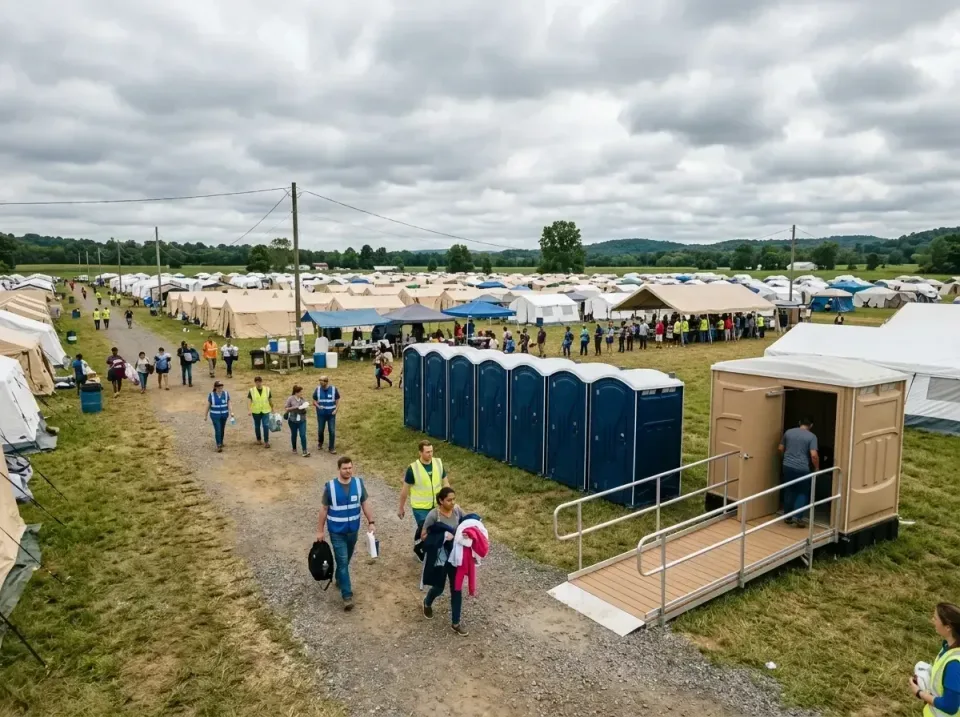 disaster-relief-camp-restrooms-010 — frequently asked questions, Dumpster & Portable Bathrooms Rental in Chisago City, MN